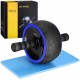 Ролик (гімнастичне колесо) для преса 4FIZJO Ab Wheel XL Black/Blue (P-5907739314437)