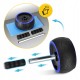 Ролик (гімнастичне колесо) для преса 4FIZJO Ab Wheel XL Black/Blue (P-5907739314437)