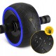 Ролик (гімнастичне колесо) для преса 4FIZJO Ab Wheel XL Black/Blue (P-5907739314437)
