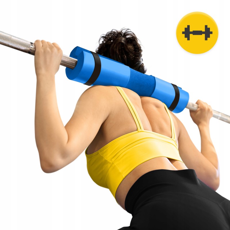 Накладка (бампер) на гриф 4FIZJO Barbell Pad Blue (P-5907739314734)