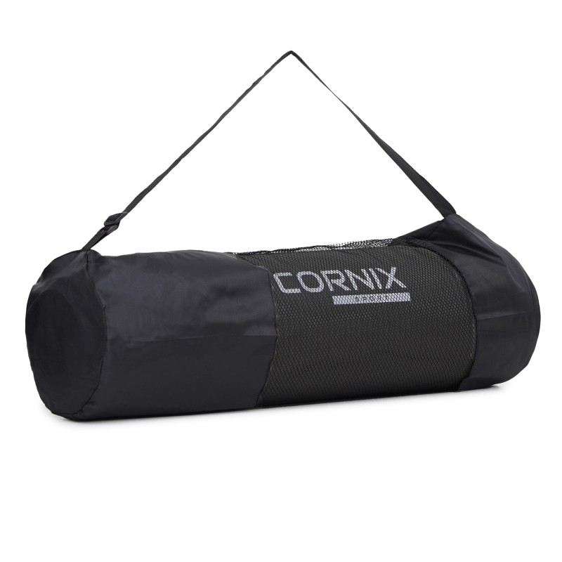 Килимок спортивний Cornix NBR 183 x 61 x 1 cм для йоги та фітнесу XR-0013 Black