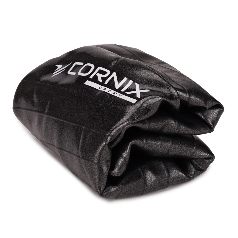 М'яч для фітнесу (фітбол) Cornix 55 см Anti-Burst XR-0014 Black