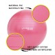 М'яч для фітнесу (фітбол) Cornix 75 см Anti-Burst XR-0024 Pink