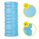 Масажний ролик Cornix EVA 33 x 14 см (валик, роллер) XR-0030 Sky Blue