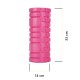 Масажний ролик Cornix EVA 33 x 14 см (валик, роллер) XR-0031 Pink