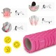 Масажний ролик Cornix EVA 33 x 14 см (валик, роллер) XR-0031 Pink
