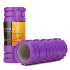Масажний ролик Cornix EVA 33 x 14 см (валик, роллер) XR-0032 Violet