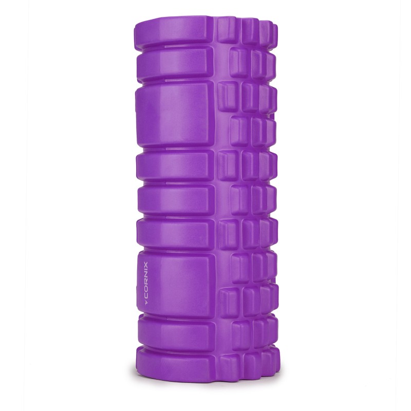 Масажний ролик Cornix EVA 33 x 14 см (валик, роллер) XR-0032 Violet