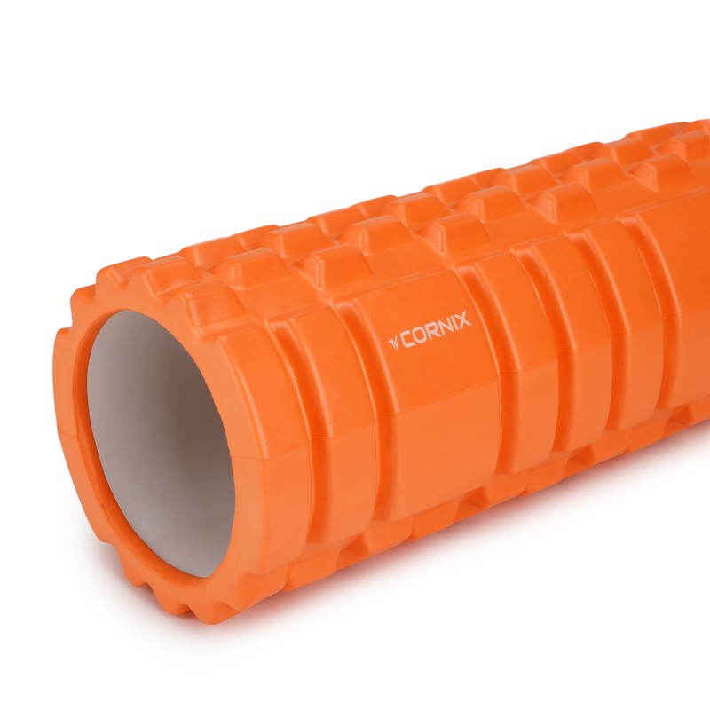 Масажний ролик Cornix EVA 33 x 14 см (валик, роллер) XR-0033 Orange