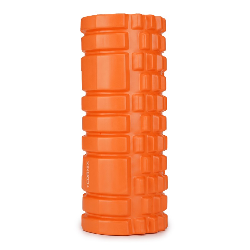 Масажний ролик Cornix EVA 33 x 14 см (валик, роллер) XR-0033 Orange