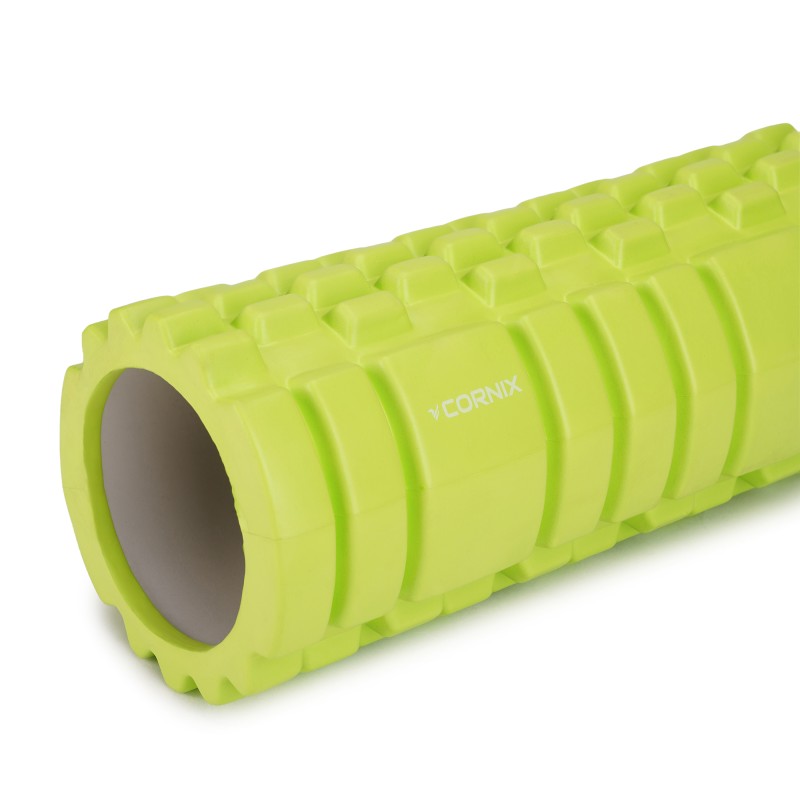 Масажний ролик Cornix EVA 33 x 14 см (валик, роллер) XR-0034 Green