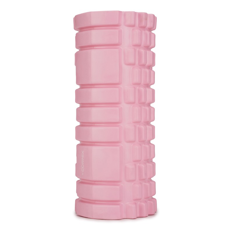 Масажний ролик Cornix EVA 33 x 14 см (валик, роллер) XR-0036 Light Pink