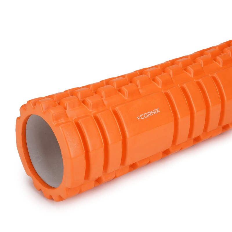 Масажний ролик Cornix EVA 45 x 14 см (валик, роллер) XR-0041 Orange