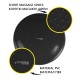 Балансувальна подушка-диск Cornix 33 см (сенсомоторна) масажна XR-0052 Black