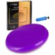 Балансувальна подушка-диск Cornix 33 см (сенсомоторна) масажна XR-0056 Violet
