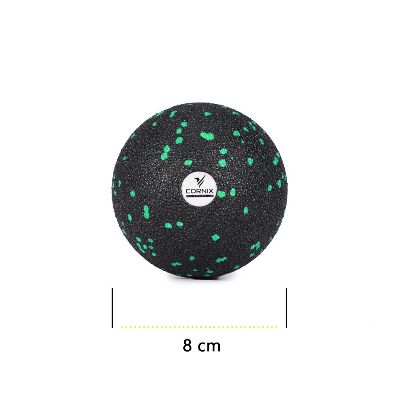 Масажний набір Cornix (Ball 8 см, Duoball 8 х 16 см та Foam Roller 30 х 15 см) XR-0078