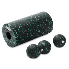 Масажний набір Cornix (Ball 8 см, Duoball 8 х 16 см та Foam Roller 30 х 15 см) XR-0079