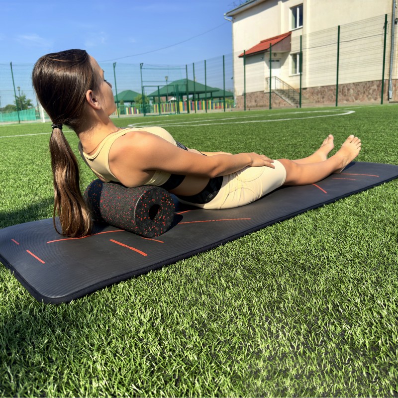 Масажний набір Cornix (Ball 8 см, Duoball 8 х 16 см та Foam Roller 30 х 15 см) XR-0080