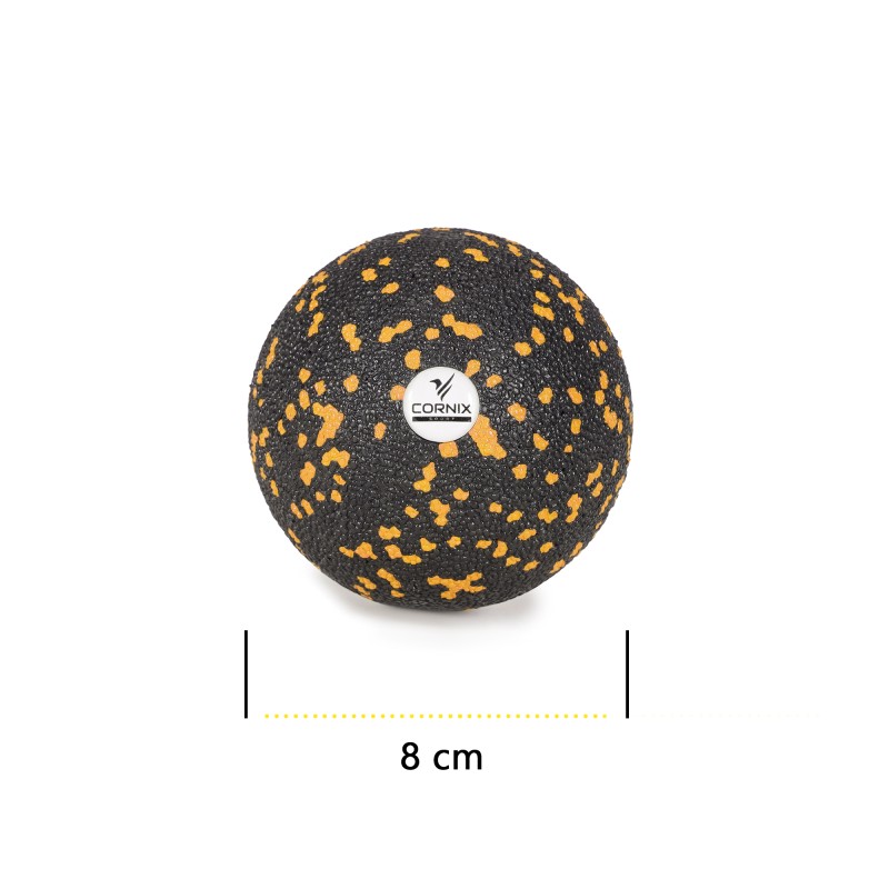 Масажний набір Cornix (Ball 8 см, Duoball 8 х 16 см та Foam Roller 30 х 15 см) XR-0081