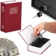 Книга-сейф (кешбокс) Springos 18 x 11.5 x 5.5 см для зберігання грошей та цінностей HA5044