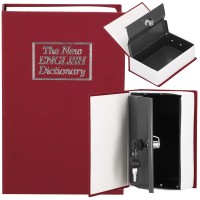 Книга-сейф (кешбокс) Springos 18 x 11.5 x 5.5 см для зберігання грошей та цінностей HA5044
