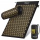Килимок акупунктурний з валиком 4FIZJO Classic Mat Аплікатор Кузнєцова Black/Gold (P-5907739314987)