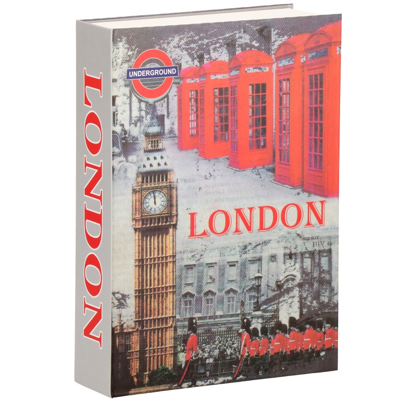 Книга-сейф (кешбокс) Springos 22 x 15.5 x 4.5 см для зберігання грошей та цінностей HA5049
