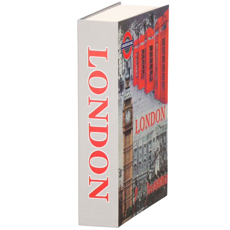 Книга-сейф (кешбокс) Springos 22 x 15.5 x 4.5 см для зберігання грошей та цінностей HA5049