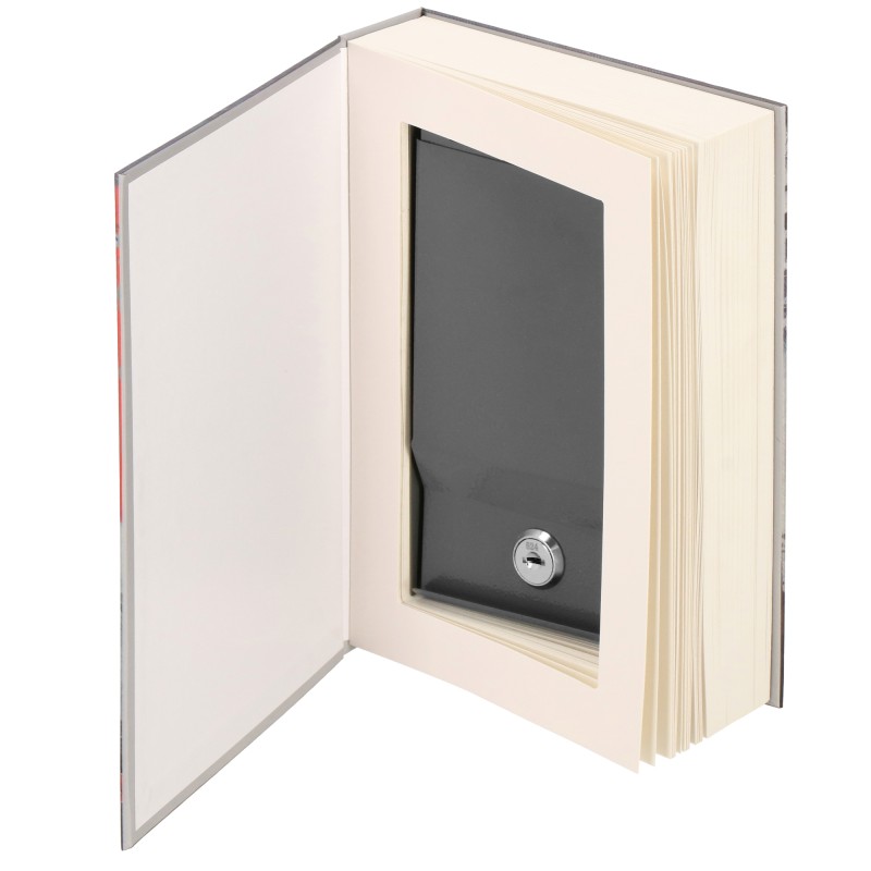 Книга-сейф (кешбокс) Springos 22 x 15.5 x 4.5 см для зберігання грошей та цінностей HA5049
