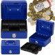 Кешбокс Springos 12.5 x 9.5 x 6.5 см для зберігання грошей та цінностей HA5037