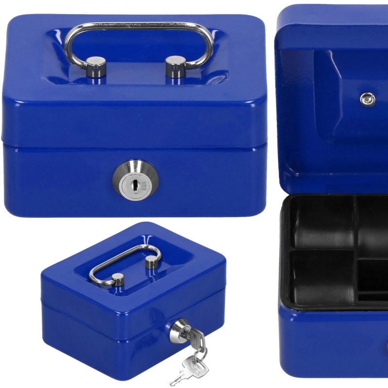 Кешбокс Springos 12.5 x 9.5 x 6.5 см для зберігання грошей та цінностей HA5037