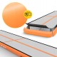 Мат гімнастичний надувний 4FIZJO Air Track Mat 500 x 100 x 15 см White/Orange (P-5907739311795)