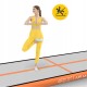 Мат гімнастичний надувний 4FIZJO Air Track Mat 500 x 100 x 15 см White/Orange (P-5907739311795)
