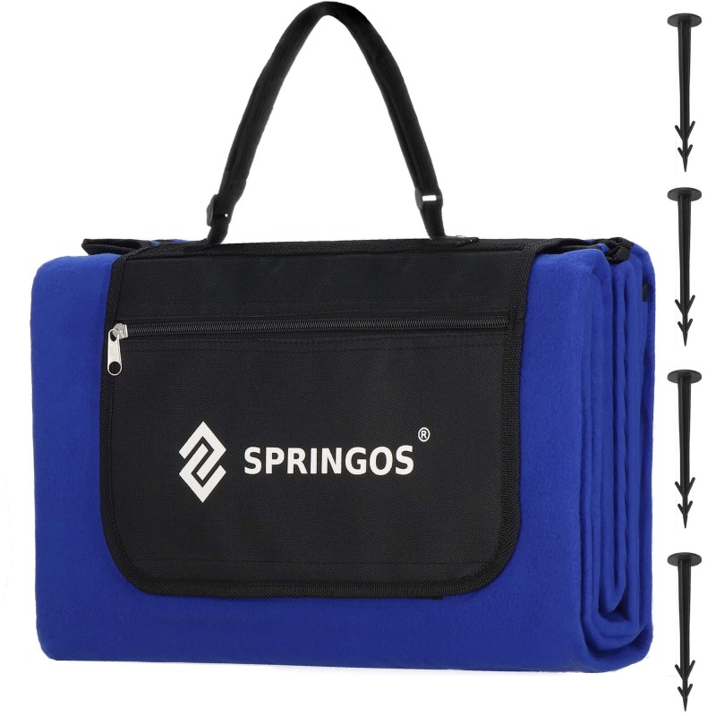 Килимок для пікніка та кемпінгу Springos 200 x 200 см складний PM039