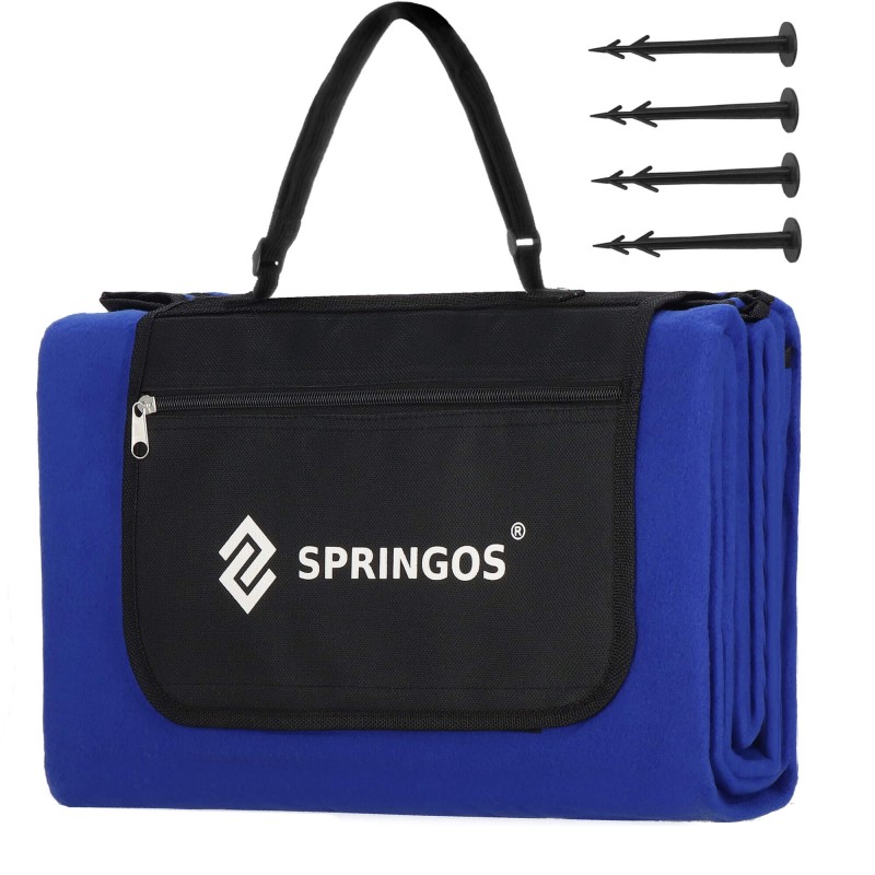 Килимок для пікніка та кемпінгу Springos 200 x 200 см складний PM039