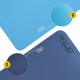 Килимок (мат) спортивний 4FIZJO TPE 180 x 60 x 0.6 см для йоги та фітнесу Blue/Sky Blue (P-5907739310132)