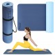 Килимок (мат) спортивний 4FIZJO TPE 180 x 60 x 0.6 см для йоги та фітнесу Blue/Sky Blue (P-5907739310132)