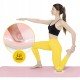 Килимок (мат) спортивний 4FIZJO TPE 180 x 60 x 0.6 см для йоги та фітнесу Pink/Grey (P-5907739317063)
