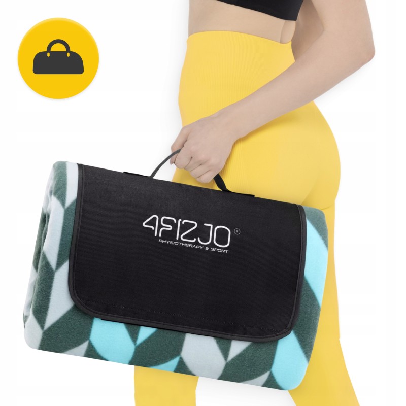 Килимок для пікніка та кемпінгу 4FIZJO 200 x 200 см складний (P-5907739317193)