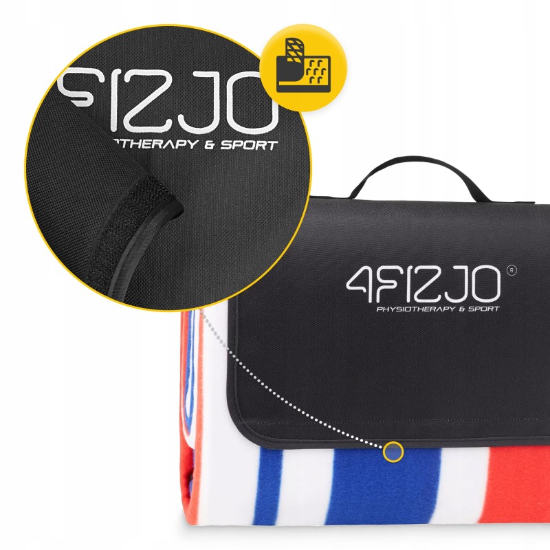 Килимок для пікніка та кемпінгу 4FIZJO 200 x 200 см складний (P-5907739317186)