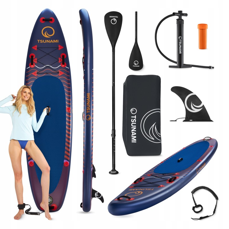 Надувна SUP дошка TSUNAMI 350 см з веслом Wave T05 (P-5907739314246)