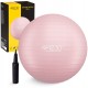М'яч для фітнесу (фітбол) 4FIZJO 55 см Anti-Burst Pink (P-5907739316271)