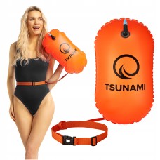 Буй для плавання TSUNAMI Basic надувний Orange (P-5907739314055)