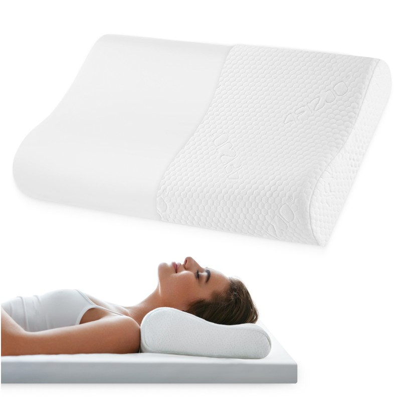 Подушка ортопедична 4FIZJO Ergo 40 x 60 см для сну White (P-5907739317018)
