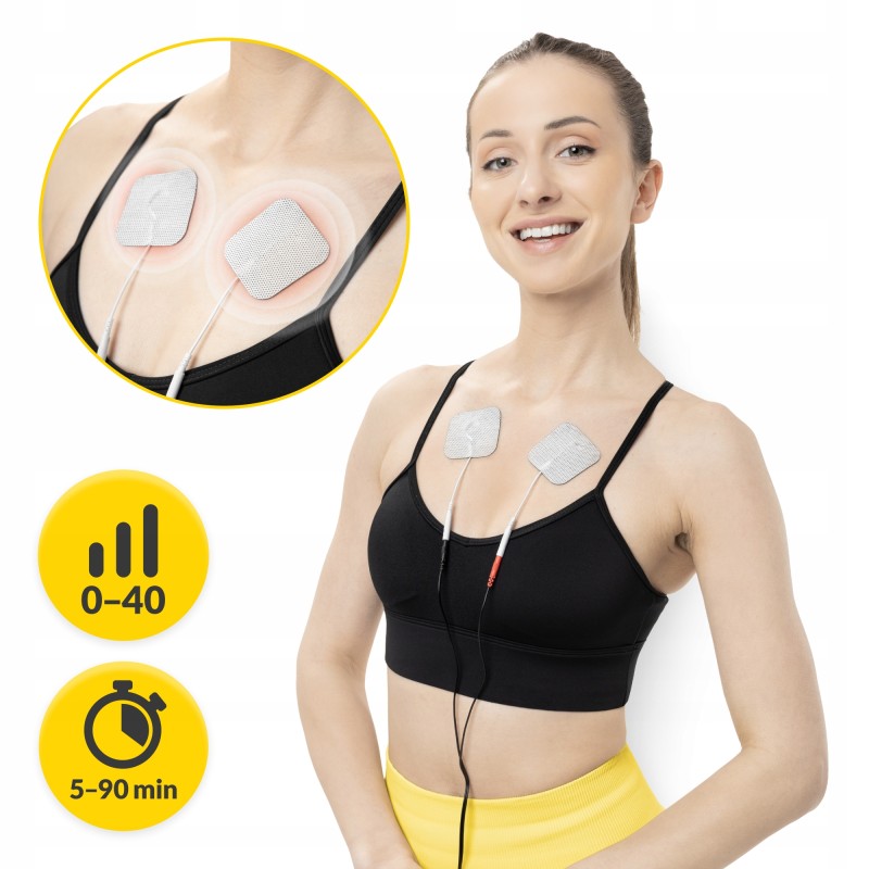 Апарат для електростимуляції м'язів 4FIZJO Combo MED+ 3 в 1 (P-5907739317117)