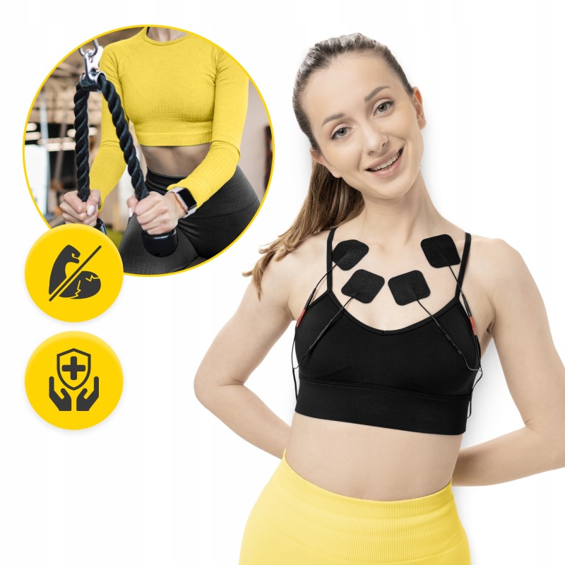 Апарат для електростимуляції м'язів 4FIZJO Combo PRO+ 2 в 1 (P-5907739317124)