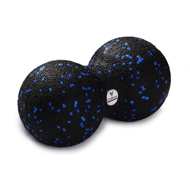 Масажний м'яч подвійний Cornix EPP DuoBall 8 x 16 см XR-0122