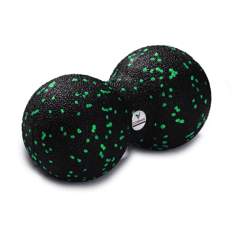 Масажний м'яч подвійний Cornix EPP DuoBall 8 x 16 см XR-0123