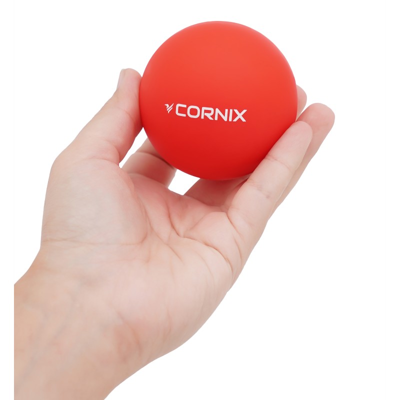 Масажний м'яч Cornix Lacrosse Ball 6.3 см XR-0117 Red