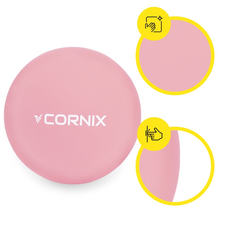 Масажний м'яч Cornix Lacrosse Ball 6.3 см XR-0121 Pink